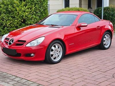 Gebraucht Mercedes SLK200 163 PS (119 kW) 2005 Rot Cabrio