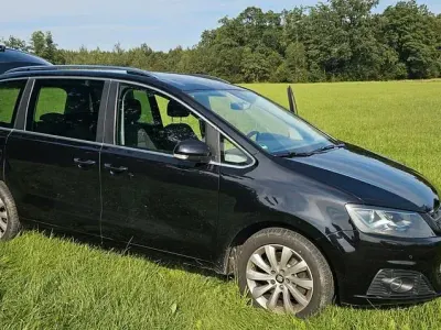 Gebraucht Seat Alhambra Style 150 PS (110 kW) 2015 Schwarz Van / Kleinbus