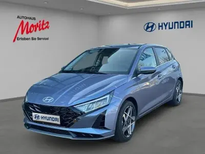 Neu Hyundai i20 GO! 101 PS (74 kW) 2025 Blau Limousine