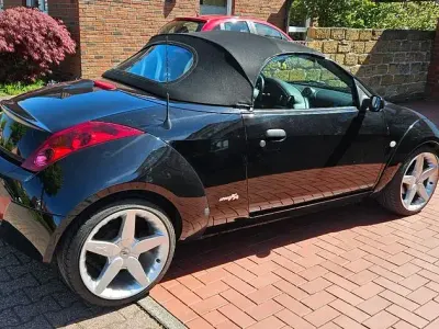 Brugt Ford StreetKa 95 HK (69 kW) 2002 Sort Cabriolet