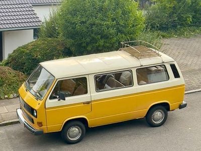 Gebraucht VW Caravelle 69 PS (50 kW) 1986 Gelb Van / Kleinbus