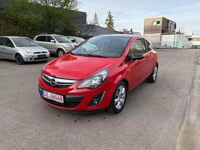 Usata Opel Corsa Active 131 CV (96 kW) 2013 Rosso Utilitaria