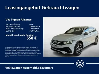 Gebraucht VW Tiguan Allspace R-line 190 PS (139 kW) 2023 Pure white SUV