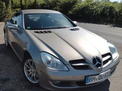 Gebraucht Mercedes SLK200 AMG 163 PS (119 kW) 2005 Grau Cabrio