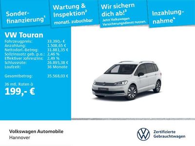 Gebraucht VW Touran Goal 150 PS (110 kW) 2025 Pure white Van / Kleinbus
