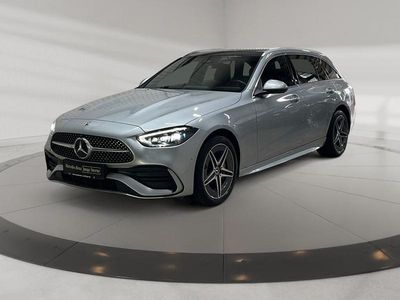 Usata Mercedes C300e AMG 313 CV (230 kW) 2023 Argento Station wagon