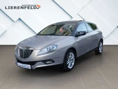 Gebraucht Lancia Delta 120 PS (88 kW) 2010 Schwarz Kleinwagen