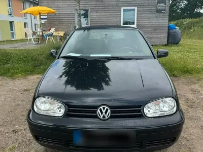 Gebraucht VW Golf 90 PS (66 kW) 2002 Schwarz Cabrio
