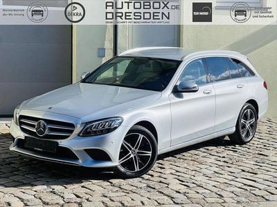 Gebraucht Mercedes C220 194 PS (142 kW) 2021 Iridiumsilber Limousine