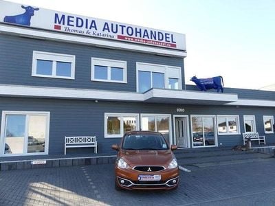Gebraucht Mitsubishi Space Star Diamant Edition 71 PS (52 kW) 2017 Orange Kleinwagen