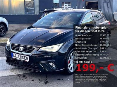Midnight schwarz Gebraucht 2024 Seat Ibiza FR Kleinwagen | 23.450 € (Etwas zu teuer)