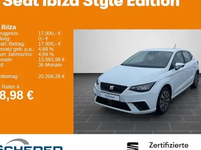 Brugt Seat Ibiza Style 116 HK (85 kW) 2024 Hvid Hatchback