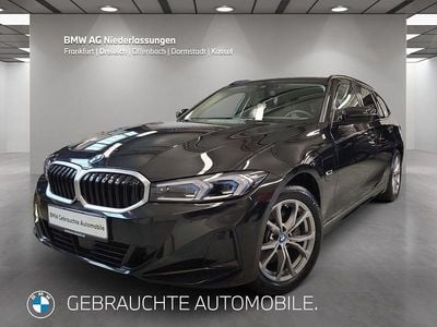 Gebraucht BMW 330e Sport Line 184 PS (135 kW) 2022 Schwarz Kombi