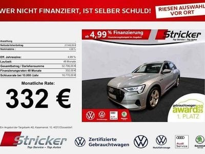 Florettsilber metallic (metallic) Gebraucht 2022 Audi e-tron Advanced Plus SUV | 27.949 € (Guter Preis)