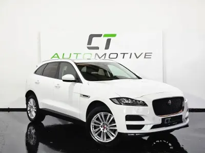 Gebraucht Jaguar F-Pace Pure 179 PS (131 kW) 2018 Weiß SUV