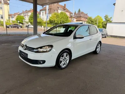 Gebraucht VW Golf VI Comfortline 122 PS (89 kW) 2009 Weiß Limousine