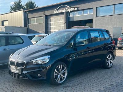 Gebraucht BMW 218 Gran Tourer Sport Line 136 PS (100 kW) 2016 Schwarz Van / Kleinbus