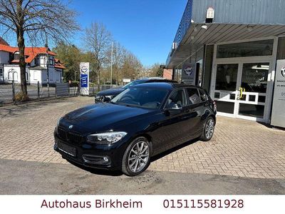 Second-hand BMW 120 Advantage 184 CP (135 kW) 2017 Negru Hatchback