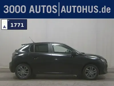 Gebraucht Peugeot 208 Active 75 PS (55 kW) 2021 Schwarz Kleinwagen