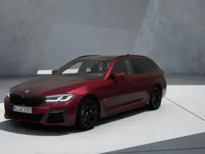 Gebraucht BMW 530 M Sport 286 PS (210 kW) 2023 Rot Kombi