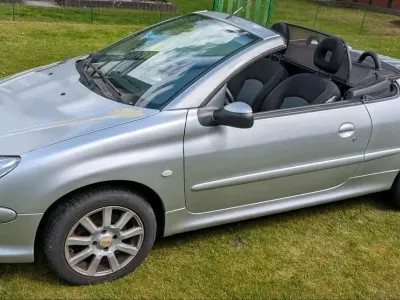 Gebraucht Peugeot 206 CC Quiksilver 110 PS (80 kW) 2004 Silber Cabrio