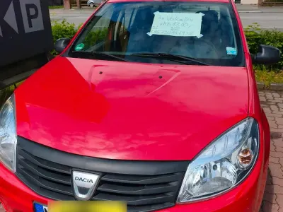 Gebraucht Dacia Sandero 75 PS (55 kW) 2009 Rot Kleinwagen