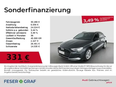Gebraucht Audi A3 Advanced Plus 150 PS (110 kW) 2025 Manhattangrau metallic Limousine