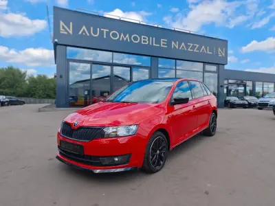 Gebraucht Skoda Rapid Ambition 105 PS (77 kW) 2015 Rot Kleinwagen