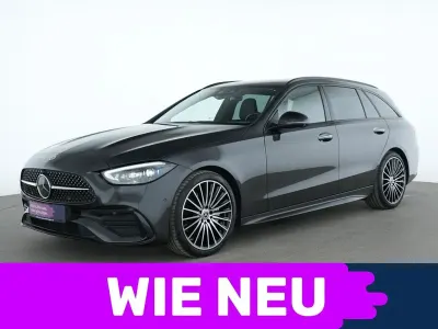 Gebraucht Mercedes C200 AMG line 204 PS (150 kW) 2024 Grafitgrau Limousine