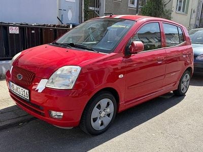 Usata Kia Picanto 65 CV (47 kW) 2007 Rosso Utilitaria