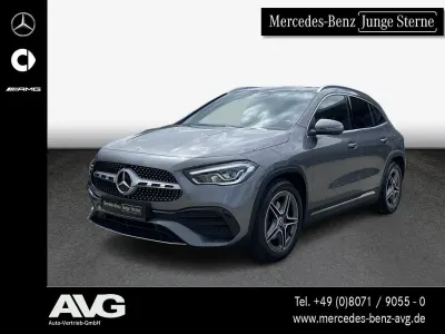 Gebraucht Mercedes GLA250 AMG line 224 PS (164 kW) 2020 lack mountaingrau SUV