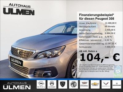 Gebraucht Peugeot 308 SW Active 131 PS (96 kW) 2020 Grau Kombi