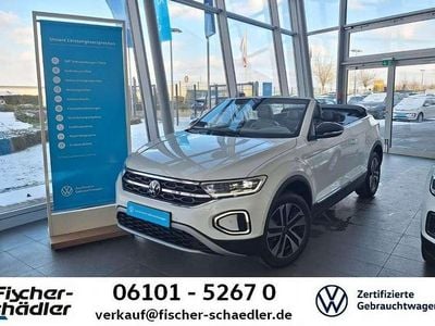 Gebraucht VW T-Roc Cabriolet 116 PS (85 kW) 2025 Pure white schwarz Cabrio