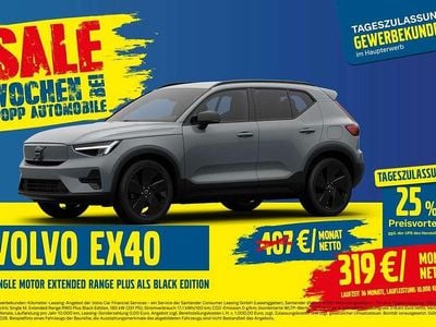 Nouă Volvo EX40 Plus 185 kW (252 CP) 2026 Negru SUV