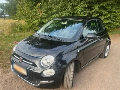 Gebraucht Fiat 500 Lounge 69 PS (50 kW) 2019 Schwarz Kleinwagen