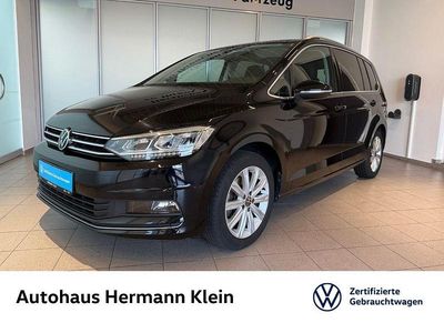 Schwarz Gebraucht 2022 VW Touran Highline Van / Kleinbus | 25.880 € (Guter Preis)