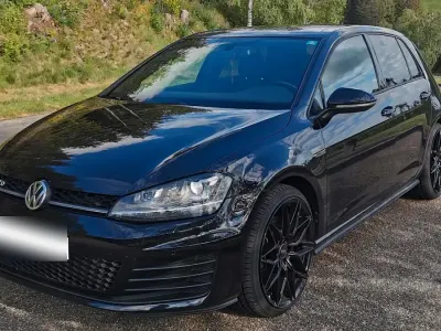 Gebraucht VW Golf VII GTD 184 PS (135 kW) 2014 Schwarz Limousine