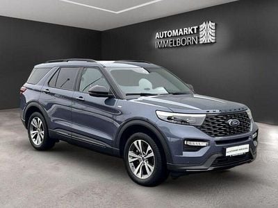 Gebraucht Ford Explorer ST-Line 363 PS (266 kW) 2021 Infinite blue tc/ocean drive blu SUV