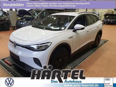 Gebraucht VW ID.4 Pure 108 kW (148 PS) 2022 Gletscherweiss (white), metallic SUV