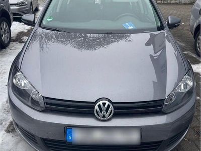 Gebraucht VW Golf VI Trendline 80 PS (58 kW) 2009 Grau Kleinwagen
