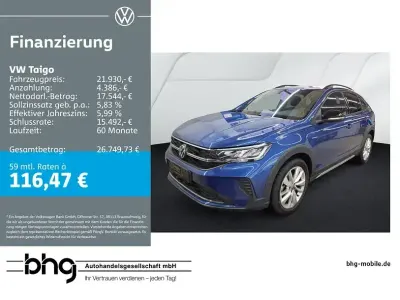 Brugt VW Taigo Life 116 HK (85 kW) 2025 Blå SUV