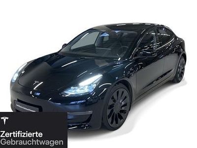 Gebraucht Tesla Model 3 Performance 377 kW (513 PS) 2021 Schwarz Limousine