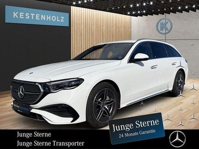 Gebraucht Mercedes E300 AMG 313 PS (230 kW) 2025 Unilack polarweiß Kombi