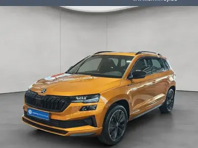Ny Skoda Karoq SportLine 190 HK (139 kW) 2025 Orange SUV
