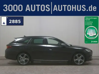 Gebraucht Seat Leon FR-Line 110 PS (80 kW) 2023 Mitternachtsschwarz Kombi