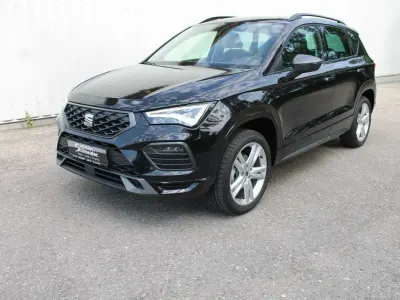 Gebraucht Seat Ateca FR 150 PS (110 kW) 2023 Midnight black metallic SUV