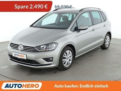 Grau Gebraucht 2017 VW Golf Sportsvan Sound Van / Kleinbus | 12.740 € (Guter Preis)
