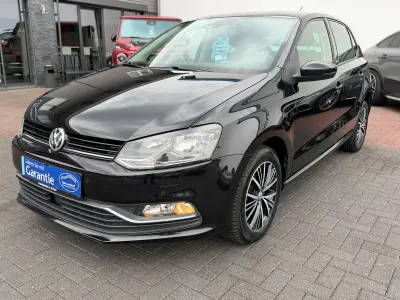 Gebraucht VW Polo Allstar 90 PS (66 kW) 2016 Schwarz Kleinwagen