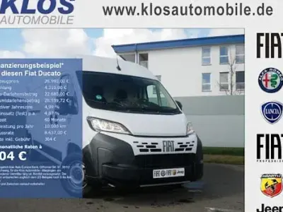 Używany Fiat Ducato Easy 140 KM (102 kW) 2024 Biały Van