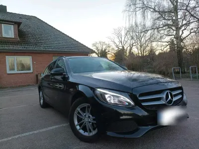 Gebraucht Mercedes C180 116 PS (85 kW) 2017 Schwarz Kombi